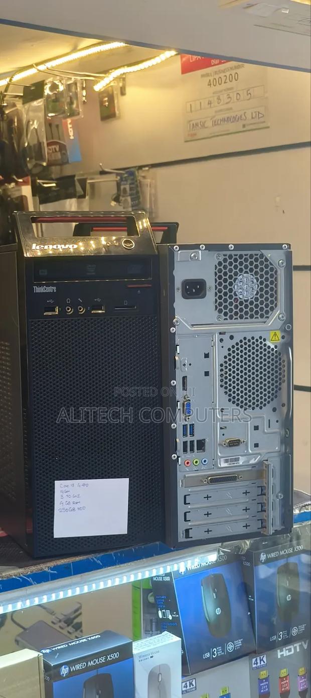 Desktop Computer Lenovo ThinkCentre M700 4GB Intel Core i3 HDD 256GB - thumbnail 4