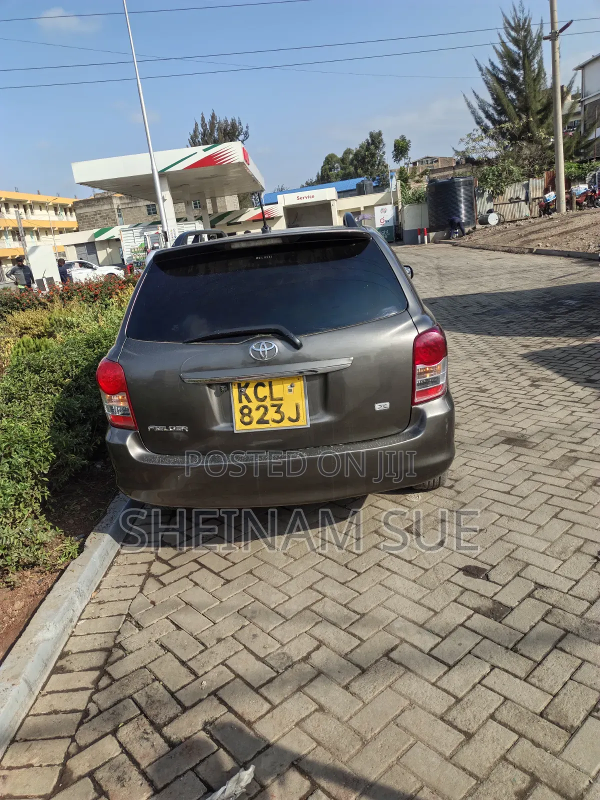 Toyota Corolla Fielder 2009 Gray