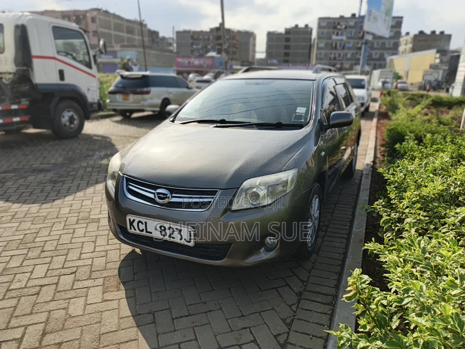 Toyota Corolla Fielder 2009 Gray
