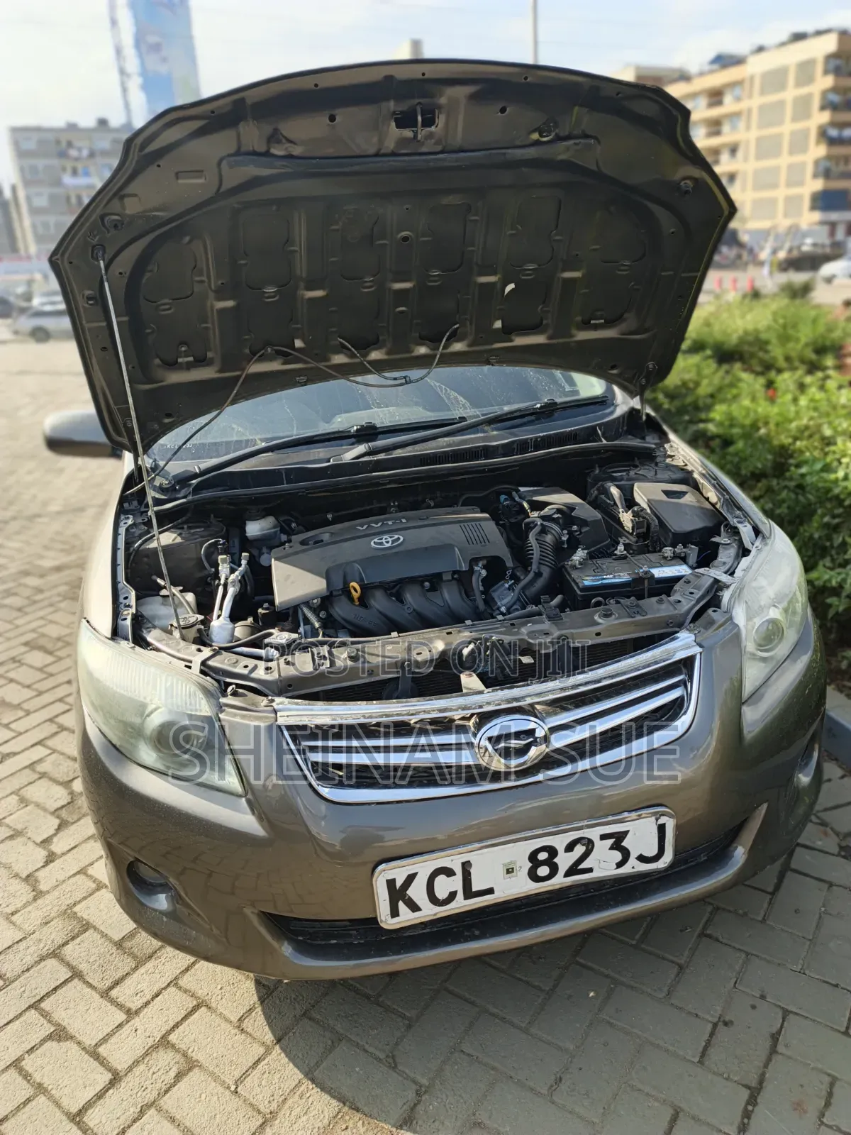 Toyota Corolla Fielder 2009 Gray