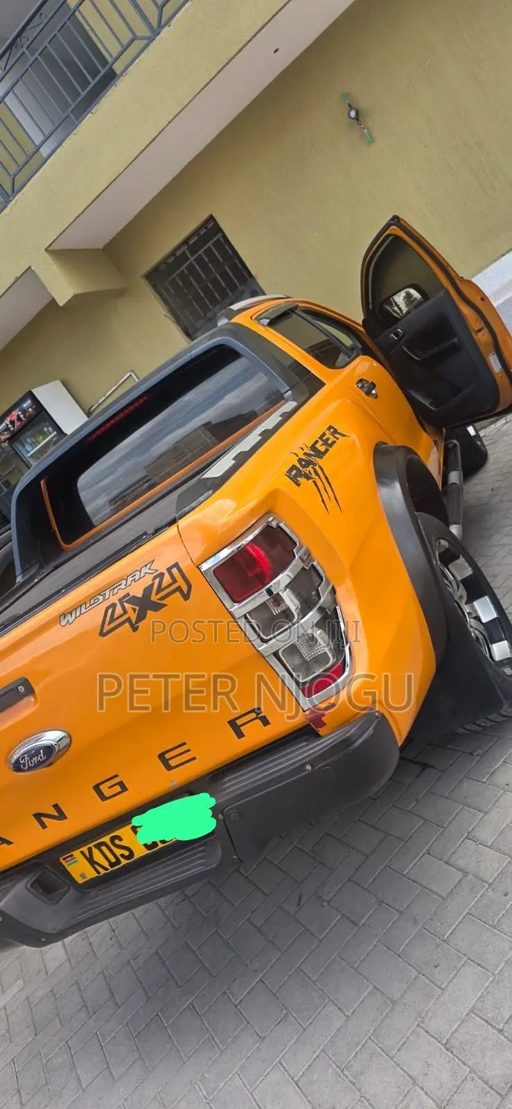 Ford Ranger Wildtrak 2018 Yellow