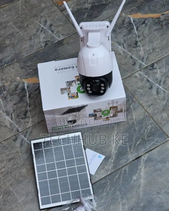 4g Solar PTZ Surveillance CCTV Cameras 2 Audio Motion Sensor
