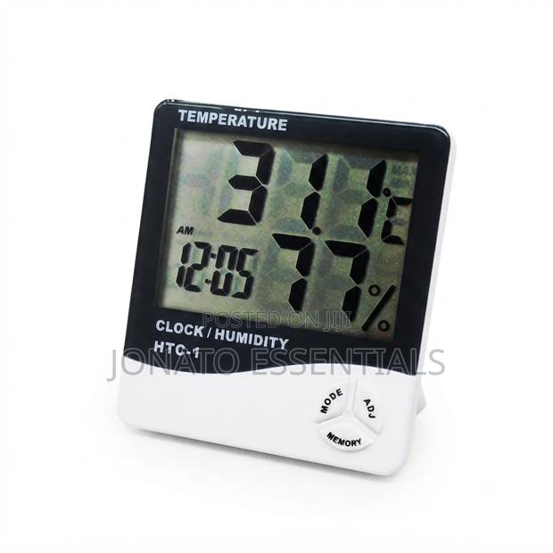Digital Temperature And Humidity Meter Clock - thumbnail 3