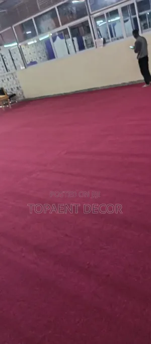 Maroon Delta Wall to Wall Carpets