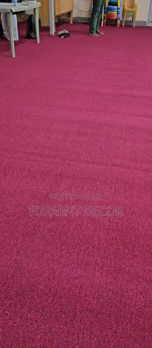 Maroon Delta Wall to Wall Carpets
