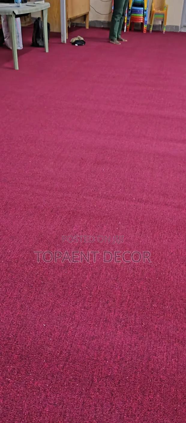 Maroon Delta Wall to Wall Carpets - thumbnail 2