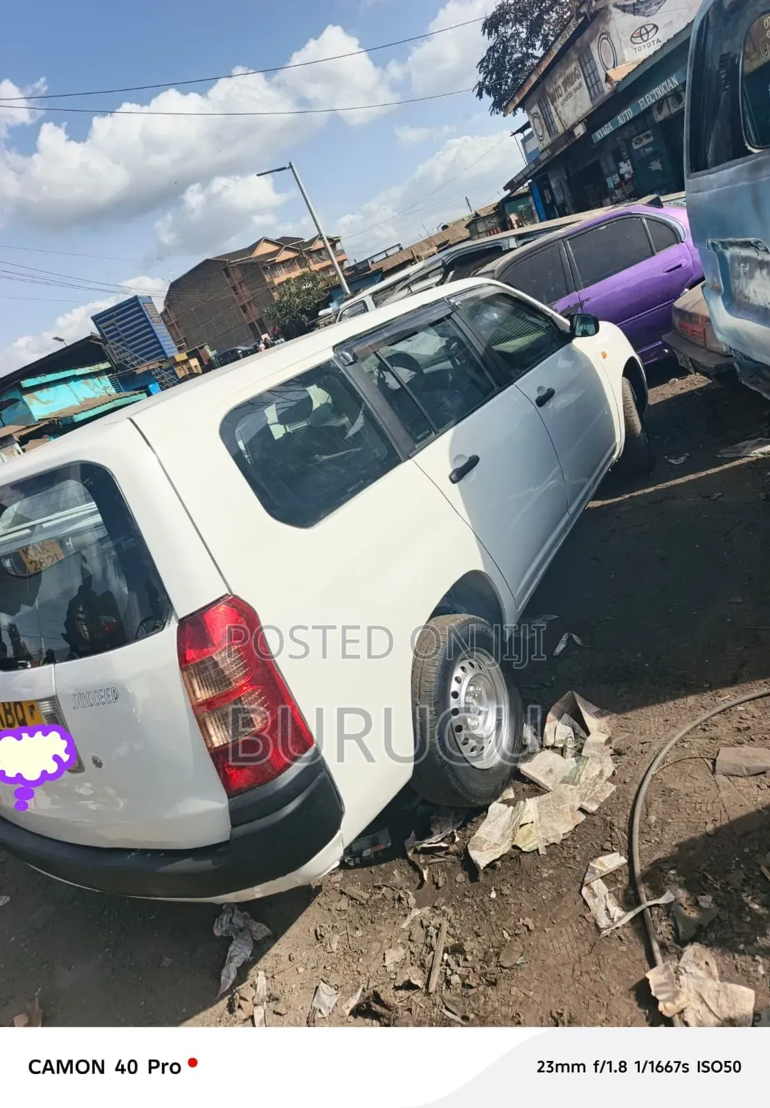 Toyota Succeed 2005 Off white