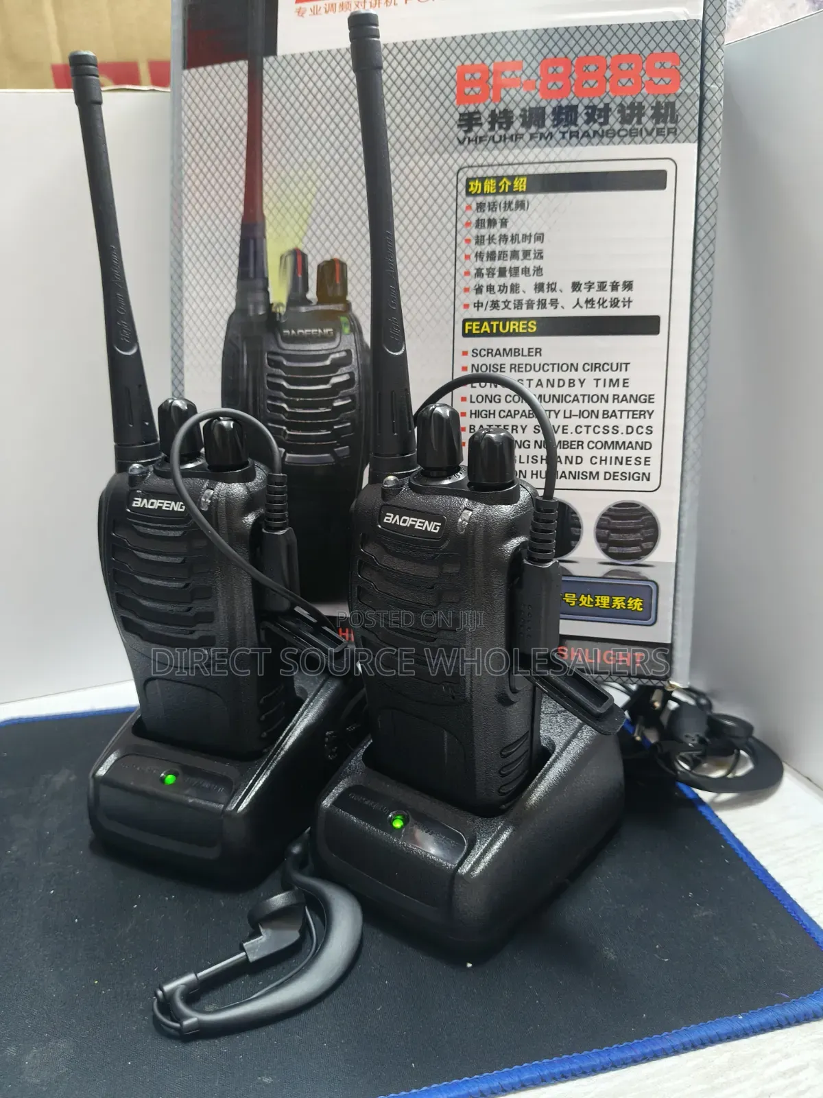 Baofeng Bf-888s Premium Walkie Talkie – Clear Voice Communication