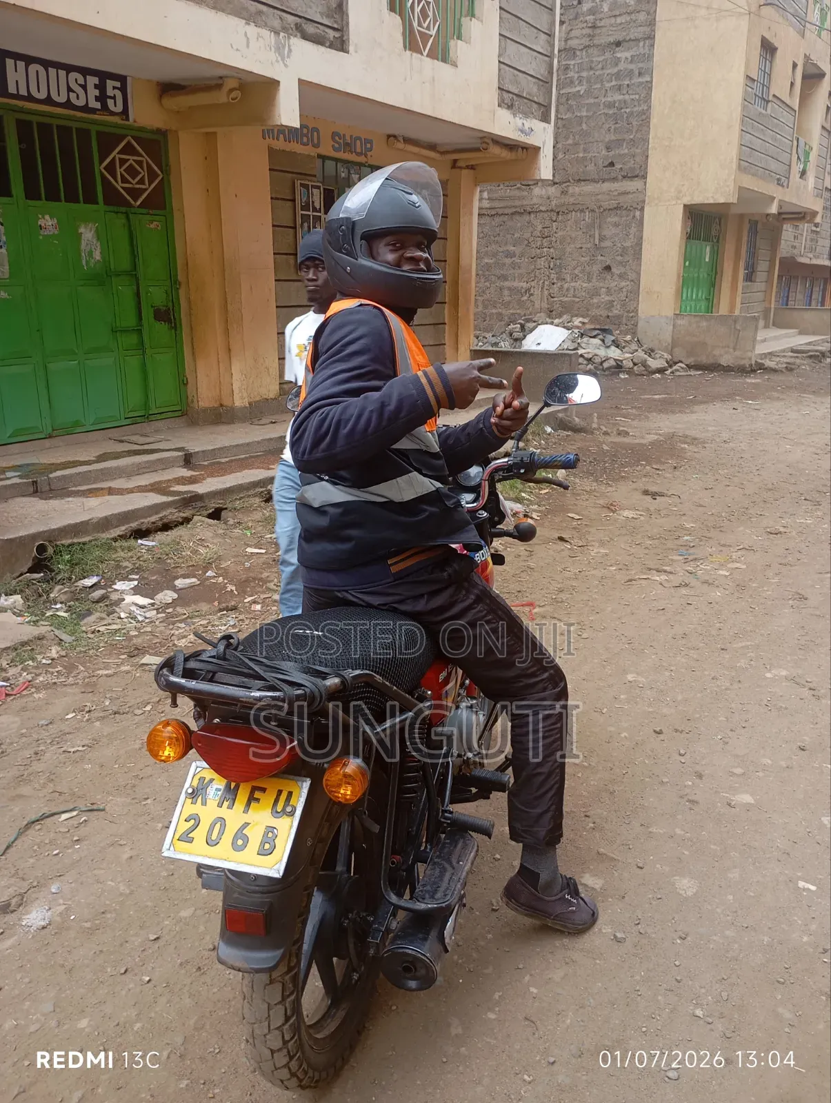Bajaj Boxer 150 UG 2021 Red
