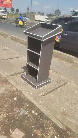 Pulpit Gray White