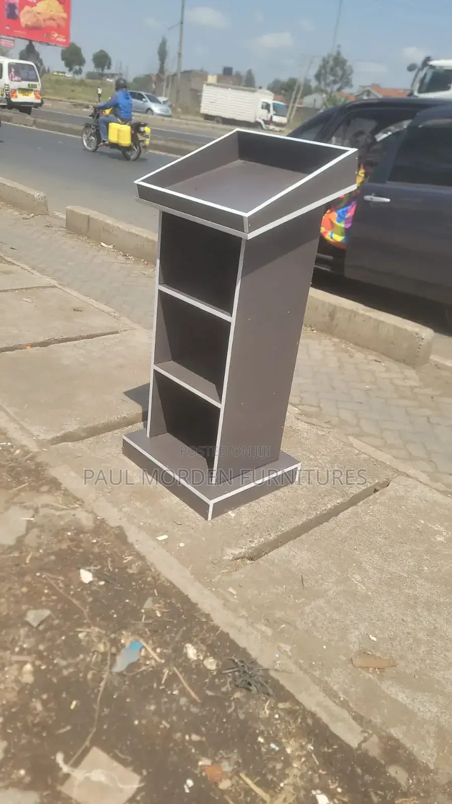 Pulpit Gray White