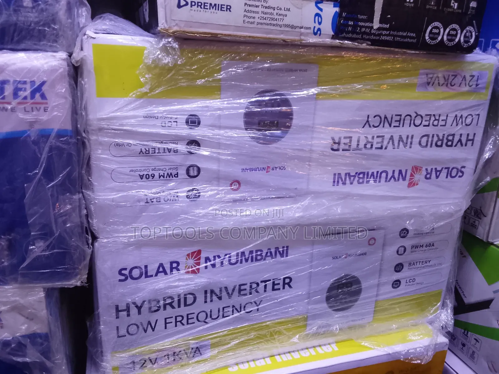 6.5kva 48volts Solar Nyumbani Hybrid Inverter