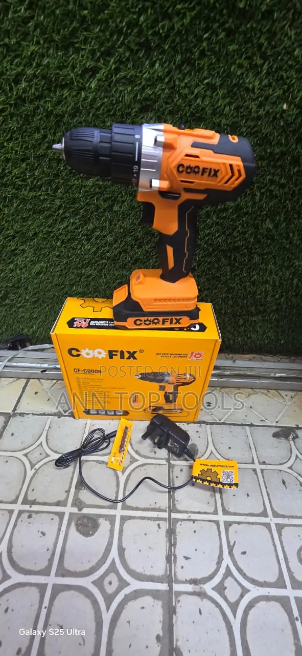 Coofix Cordless Drill 20v 1battery