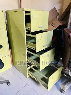 4 Drawers Filing Cabinets. Central Locking System. Heavy Duty.