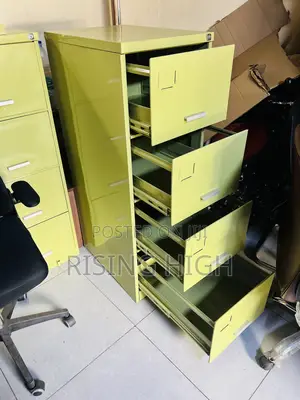 4 Drawers Filing Cabinets. Central Locking System. Heavy Duty.