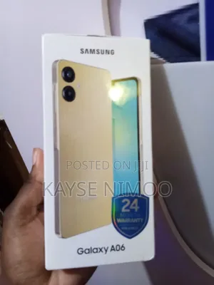 New Samsung Galaxy A06 128 GB Gold