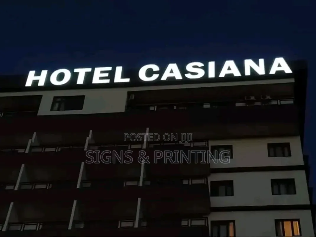 3d Outdoor Sign (Building, Hotel, Towers)