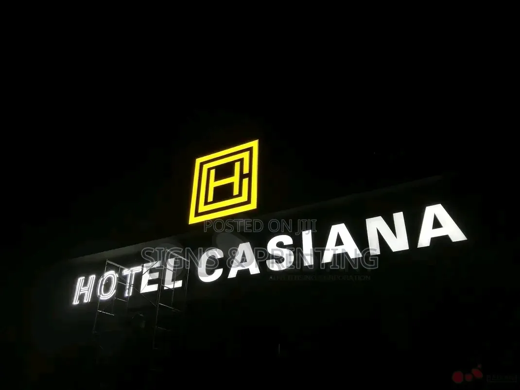 3d Outdoor Sign (Building, Hotel, Towers)