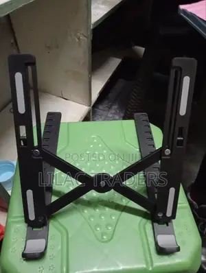 Adjustable Metallic Laptop Stand