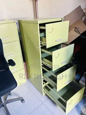 Executive Office Filing Cabinet – Durable Steel Document Organizer