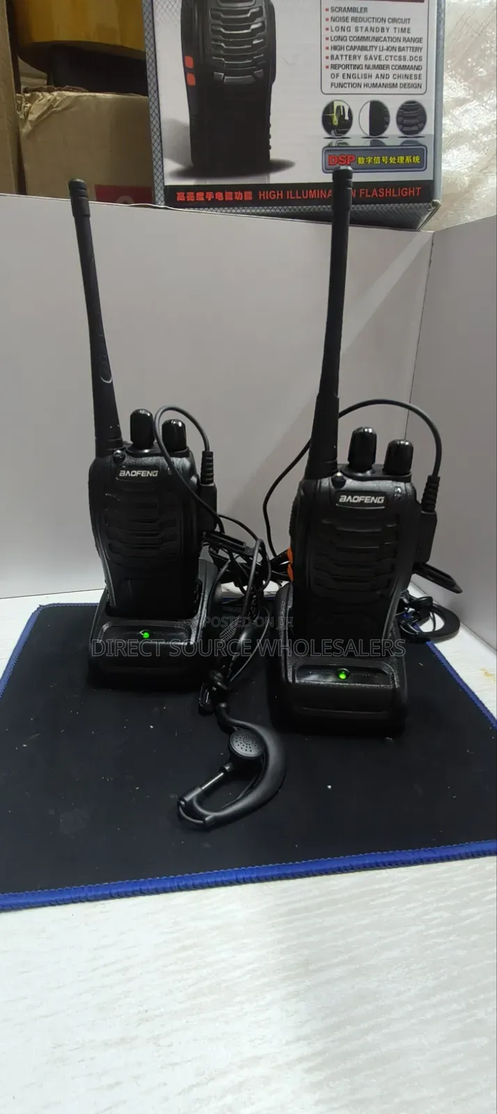 2pcs Walkie Talkie Baofeng Radio