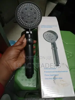 Turbocharged Water Saving Shower Head