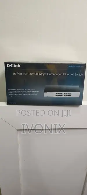 D-Link DGS-1016c/B 16-Portbase-T Unmanaged Switch