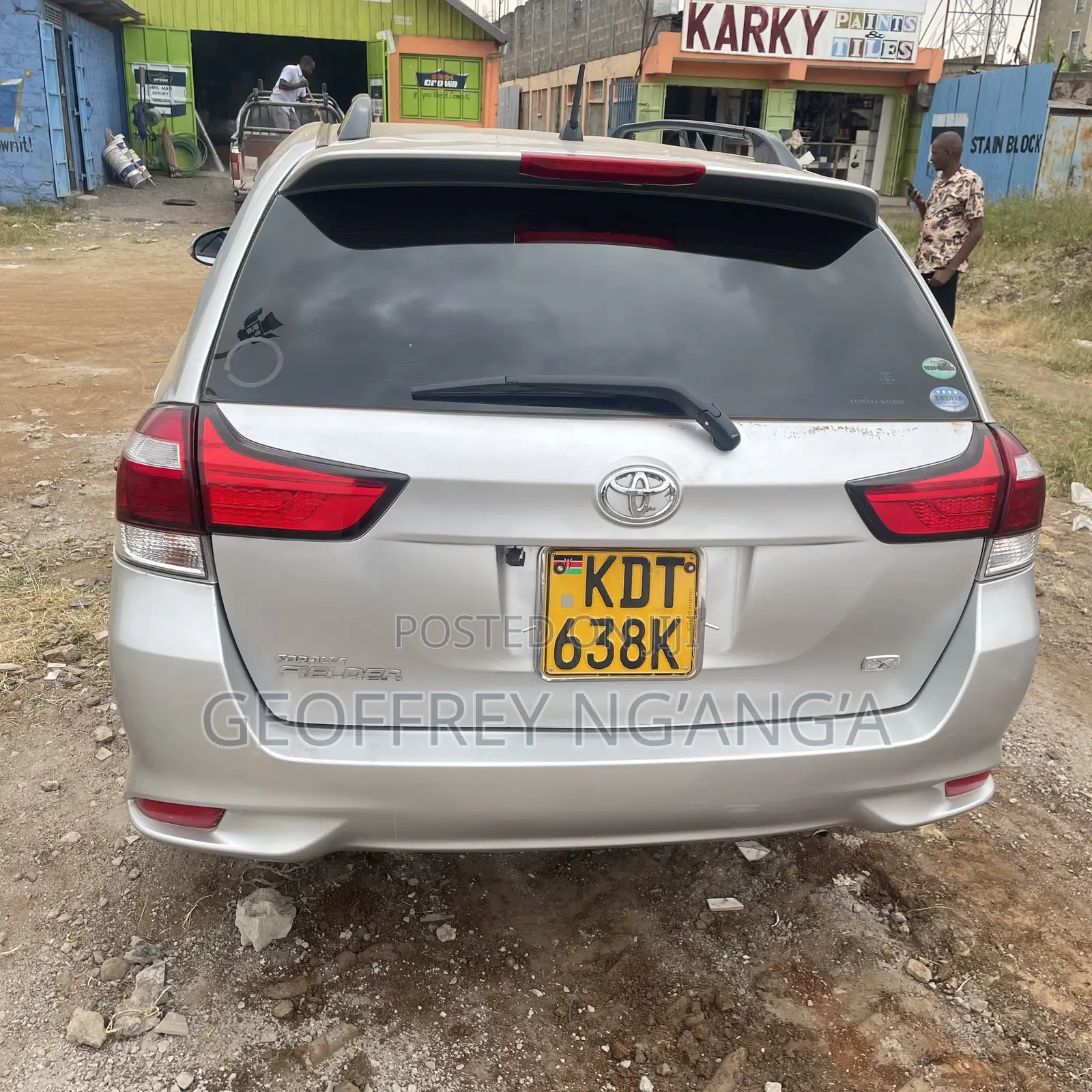 Toyota Corolla Fielder 2019 Silver