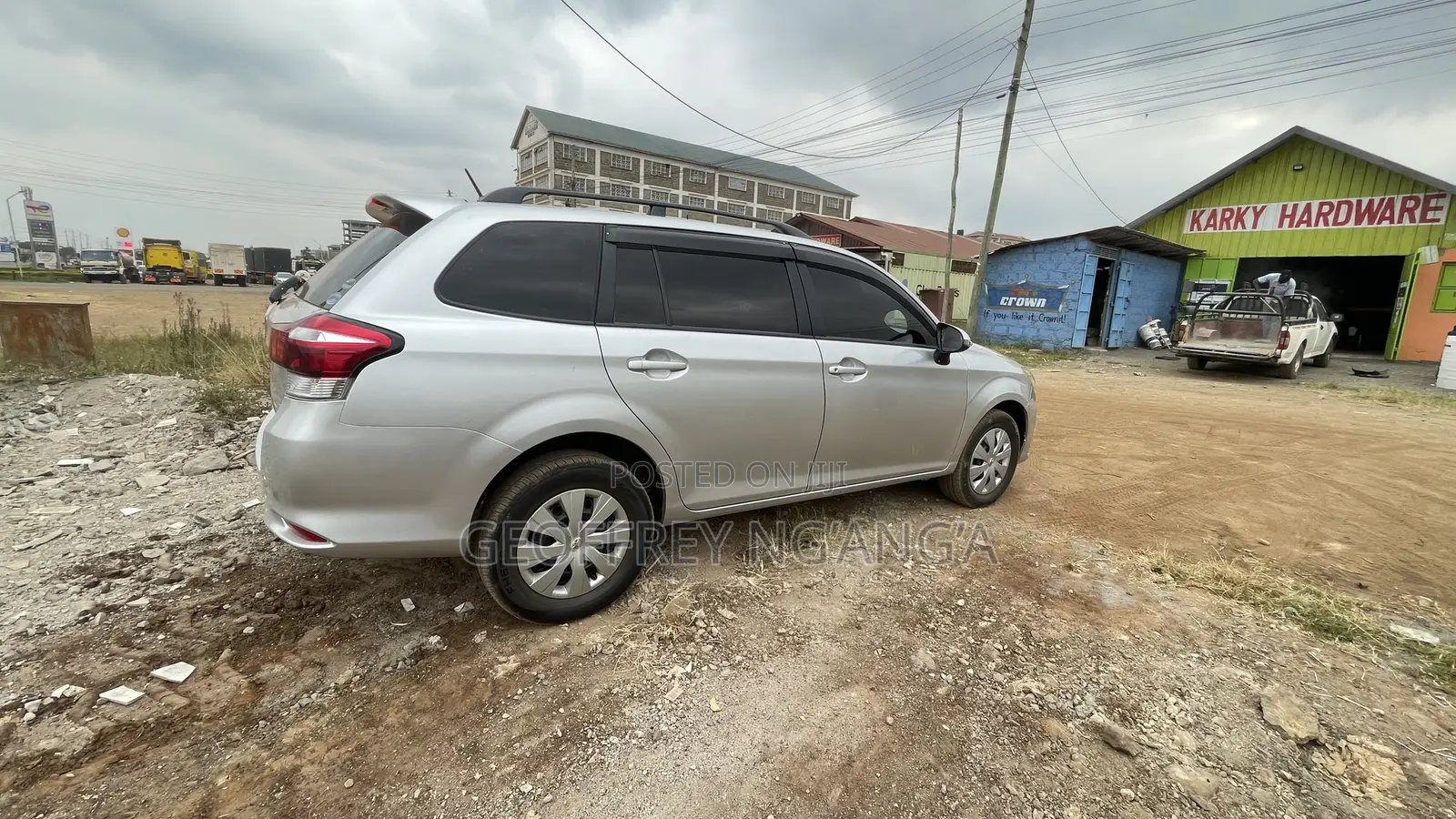 Toyota Corolla Fielder 2019 Silver