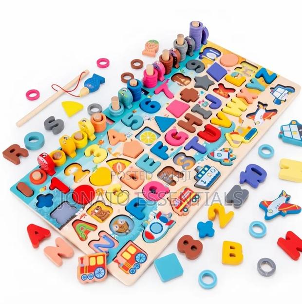 Educational Wooden Montessori Learning Board for Kids - thumbnail 2