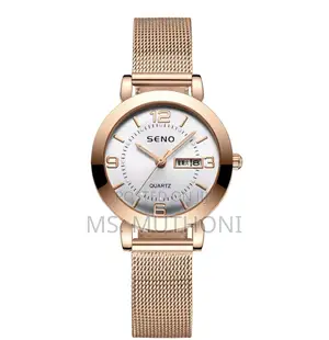 Luxury Seno S027 Elegant Quartz Watch for Ladies