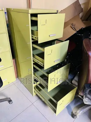 Lockable Office 4 Drawers Filing Cabinet