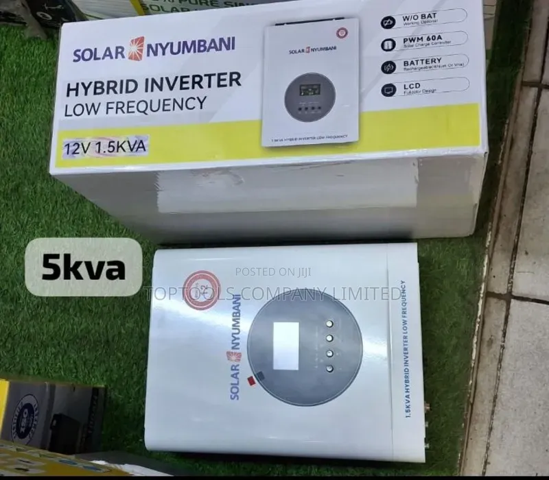 The Solar Nyumbani 2kva 12v Low Frequency Hybrid Inverter