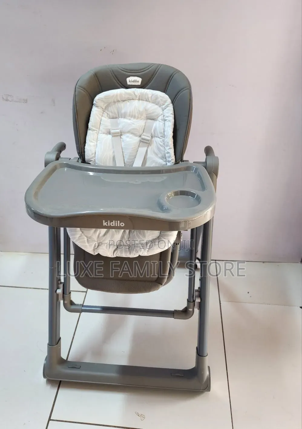 Kidilo Adjustable Height Manual Swing Feeding Chair