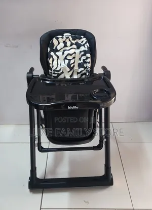 Kidilo Adjustable Height Manual Swing Feeding Chair