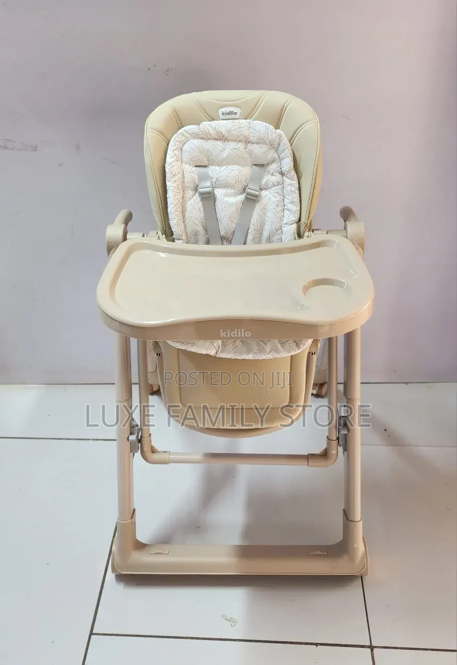 Kidilo Adjustable Height Manual Swing Feeding Chair