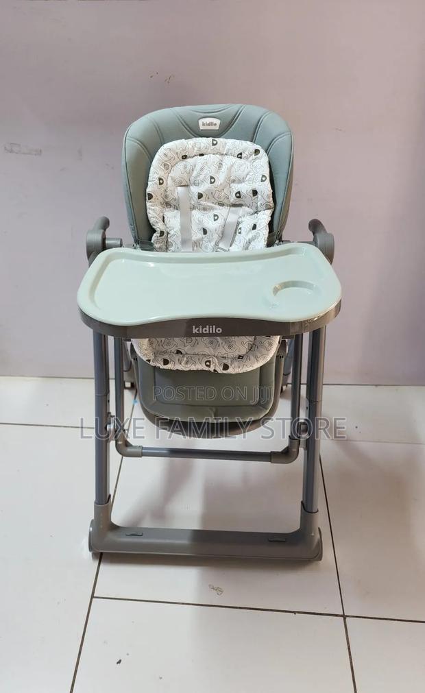 Kidilo Adjustable Height Manual Swing Feeding Chair - thumbnail 4
