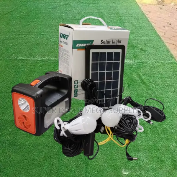Dat at-9011b Solar Home Kit With Durable Weather Resistant Build