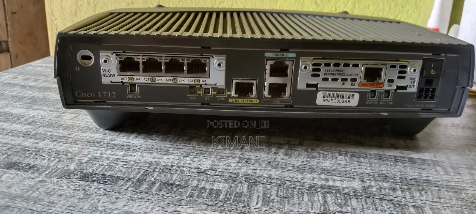 Used Cisco1700 Series Router