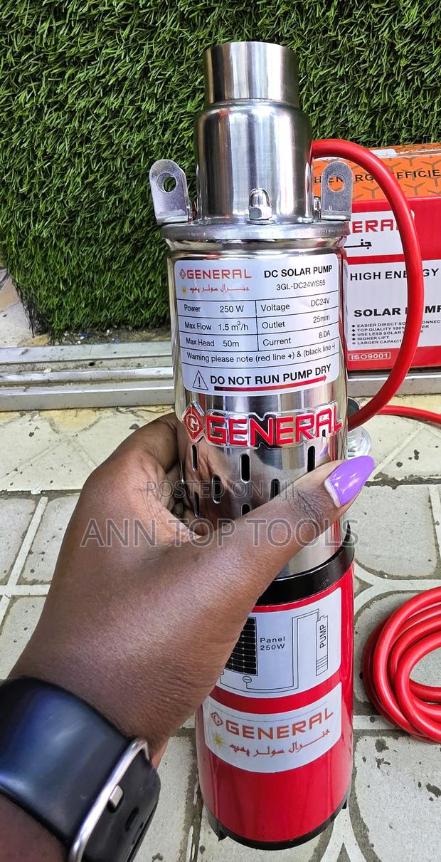 50 Metres 250 Watts General Solar Pump