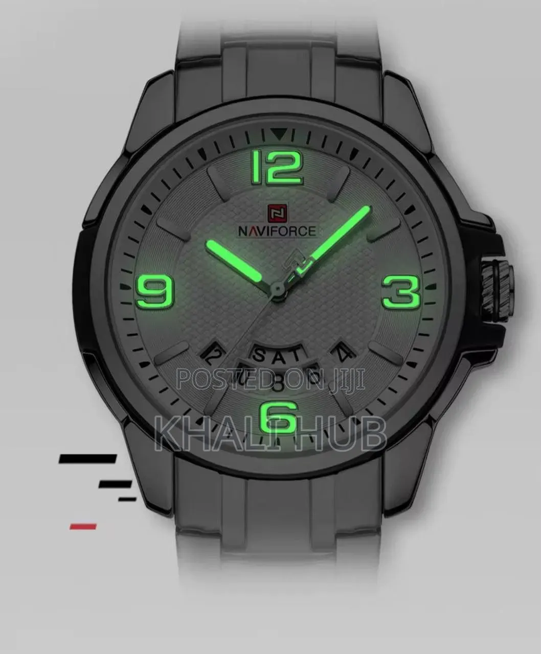Naviforce Stainless Steel Gents Watch #Nf9215