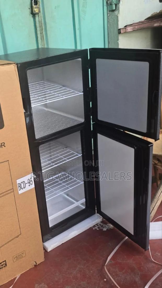 GLD 95l Double Door Bottom Freezer Refrigerator - thumbnail 2