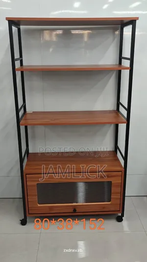 Modern 5-Tier Kitchen Storage Shelf – Cv