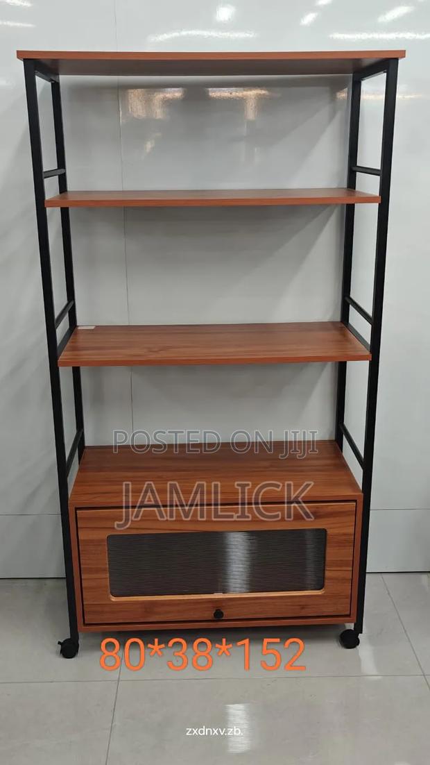Modern 5-Tier Kitchen Storage Shelf – Cv