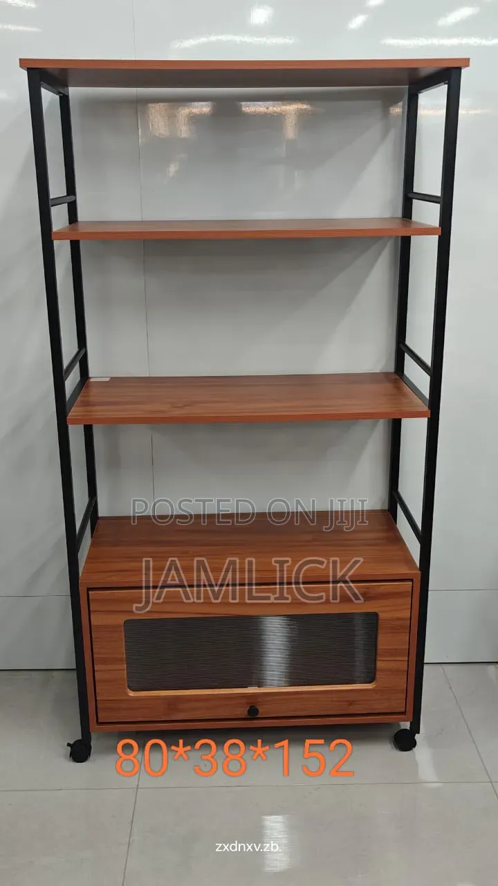 Modern 5-Tier Kitchen Storage Shelf – Cv