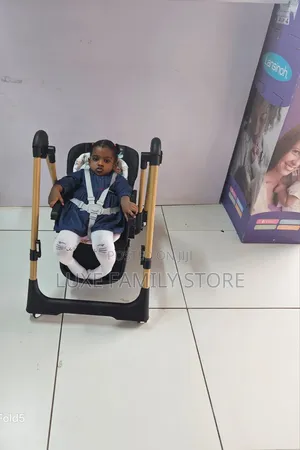 Adjustable Height Manual Swing High Chair