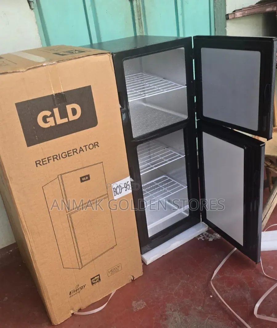 GLD Bcd95 Double Door Refrigerator (95 Litres)