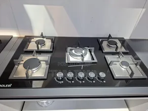 Bolesi Built in 5 Gas Tampered Glass Hob