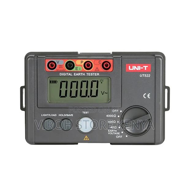 Digital Earth Tester Uni-T 522 Grounding Resistor Tester