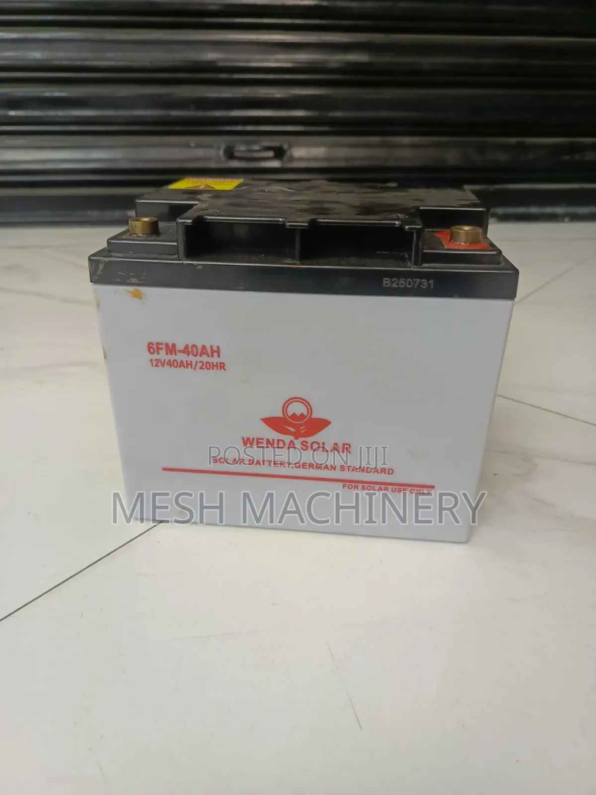 Wendor Solar 6fm-40ah 12v 40ah Solar Battery
